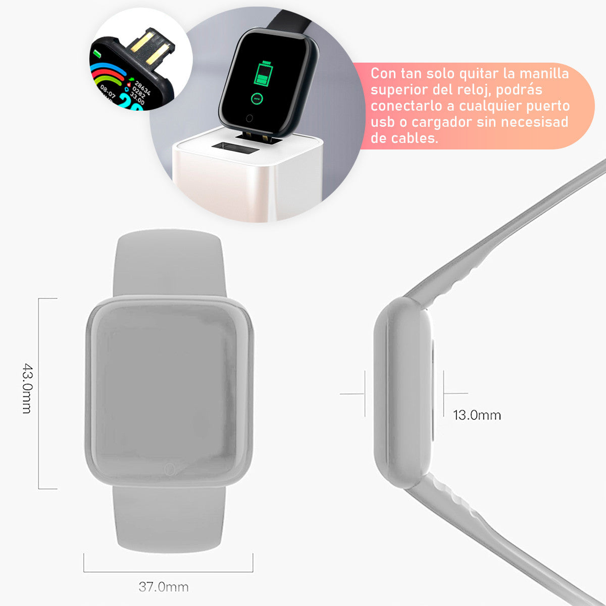 Reloj Inteligente Smartwatch Y68