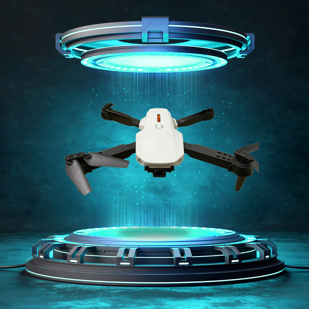 Dron Con Luces Doble Bateria