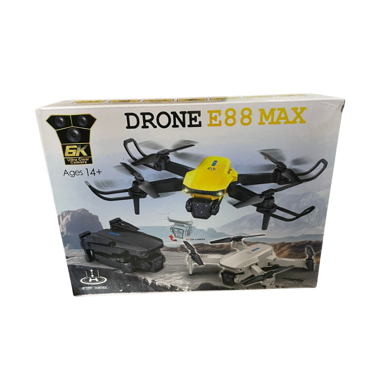 Dron Con Luces Doble Bateria